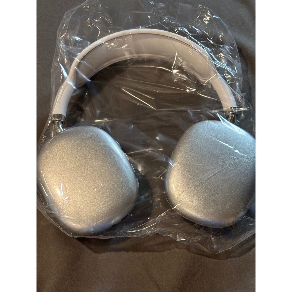 P9 Wireless Bluetooth Headphones Over Ear Silver White Hi-Fi Stereo Audio
